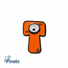 Pinets® Ozdobný špendlík písmeno T Vytvořte si vlastní logo nápisy