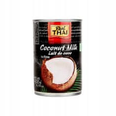 REAL-THAI Thajské kokosové mléko 85% extrakt 400 ml 