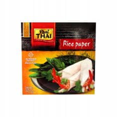 REAL-THAI Thajský rýžový papír 22 cm bezlepkový pravý thajský