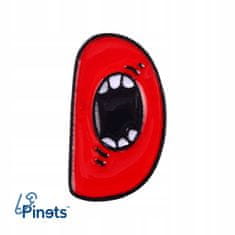 Pinets® Ozdobný špendlík písmeno D Vytvořte si vlastní logo nápisy