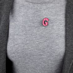 Pinets® Ozdobný špendlík písmeno G Vytvořte si vlastní logo nápisy
