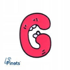 Pinets® Ozdobný špendlík písmeno G Vytvořte si vlastní logo nápisy