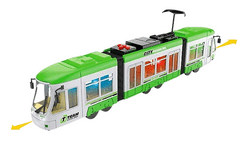 Luxma Velká tramvaj jede světelné zvuky 1598z baterie