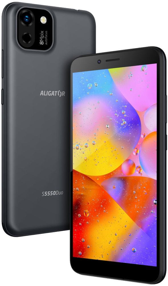 Aligator S5550 Duo, 2GB/16GB, Black