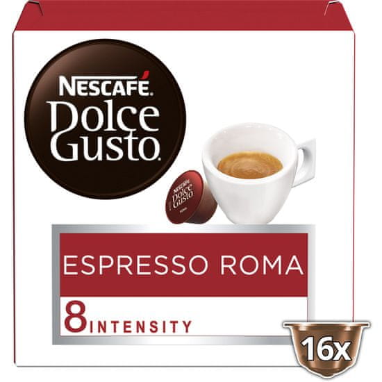 NESCAFÉ Dolce Gusto Espresso Roma – kávové kapsle – 16 ks