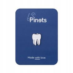Pinets® Ozdobný špendlík zub pro statečného pacienta