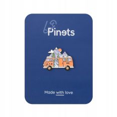 Pinets® Ozdobný špendlík obytné auto Let's Go