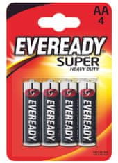 Eveready Super AA 4 pack zinkochloridová baterie