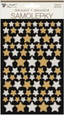 Anděl Přerov Samolepky hvězdy 14 x 25 cm 2 archy