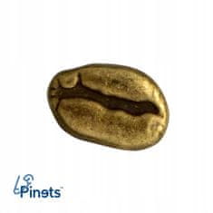 Pinets® Ozdobný špendlík zlaté kávové zrno