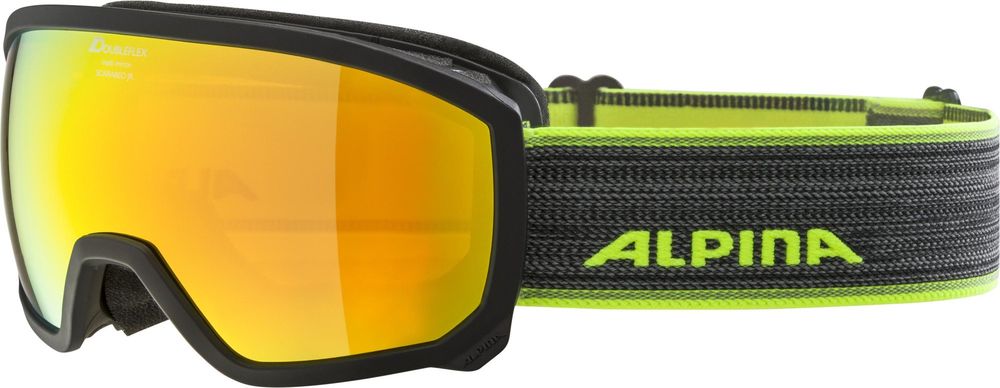 Alpina Sport lyžařské brýle Alpina Scarabeo JR. QLite oranžová černá