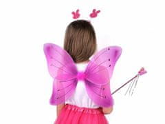 Kraftika 1sada 4 levandulová karnevalový kostým - motýlí víla
