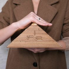 Kraftika Escapewelt dřevěný hlavolam pyramida