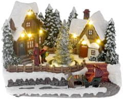 MAGIC HOME Vánoční vesnice, LED, 3xAA