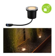 Paulmann PAULMANN Plug a Shine LED zemní svítidlo Floor samostatné svítidlo neláká hmyz IP67 2200K 4,5W antracit 94716