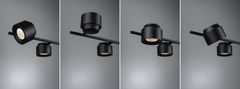 Paulmann PAULMANN LED závěsné svítidlo Smart Home Zigbee Puric Pane 6x6W černá 79784