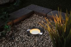 Paulmann PAULMANN Plug a Shine LED zemní svítidlo Smart Home Zigbee zlaté světlo spot neláká hmyz IP65 CCT 4,6W černá/ocel 94588