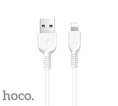 Hoco Data kabel X13 Easy charged, Lightning, 2A, 1m, bílá