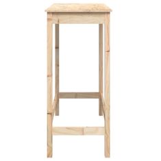 Vidaxl Barový stolek 100 x 50 x 110 cm masivní borové dřevo