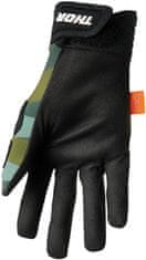 THOR rukavice REBOUND černo-zeleno-šedé XL