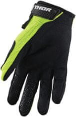 THOR rukavice SECTOR černo-bílo-zelené 2XL