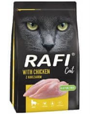 RAFI Rafi Cat s kuřecím masem 7 kg granule pro dospělé kočky