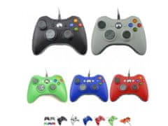 commshop USB herní ovladač pro Xbox 360 - různé barvy