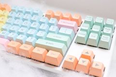 Ducky Keycaps Cherry Double-shot ABS Cotton Candy