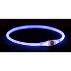 Trixie Flash light ring usb, blikací obojek, s-m: 40 cm/ 8 mm