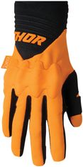 THOR rukavice REBOUND fluo černo-oranžové S