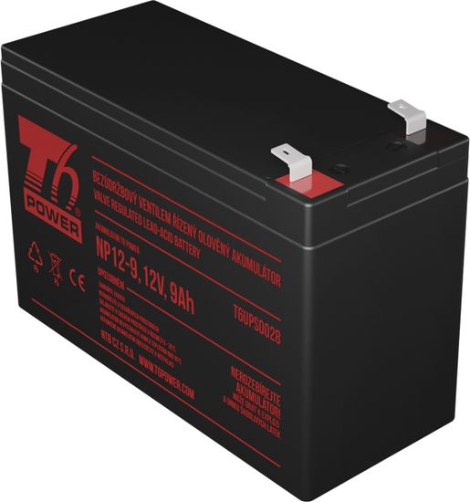 T6 power Sada baterií pro APC Back-UPS CS 650, VRLA, 12 V