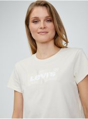 Béžové dámské tričko Levi's S