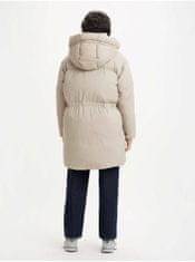 Béžová dámská zimní bunda Levi's Bubble XS