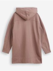 Levis Starorůžové dámské mikinové šaty s kapucí Levi's XS
