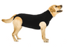 Pooperační ochranné oblečení pro psa černé 33 - 42cm