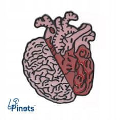 Pinets® Ozdobný špendlík živé srdce orgán