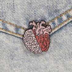 Pinets® Ozdobný špendlík živé srdce orgán