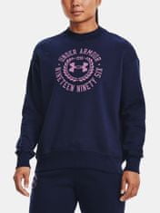 Under Armour Mikina Rival Fleece Crest Grp Crew-NVY M