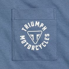 Triumph triko NEWLYN powder modro-bílé 3XL