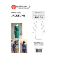 Prošikulky Střih dámské šaty JACKELINE | 32 - 60 - Česky