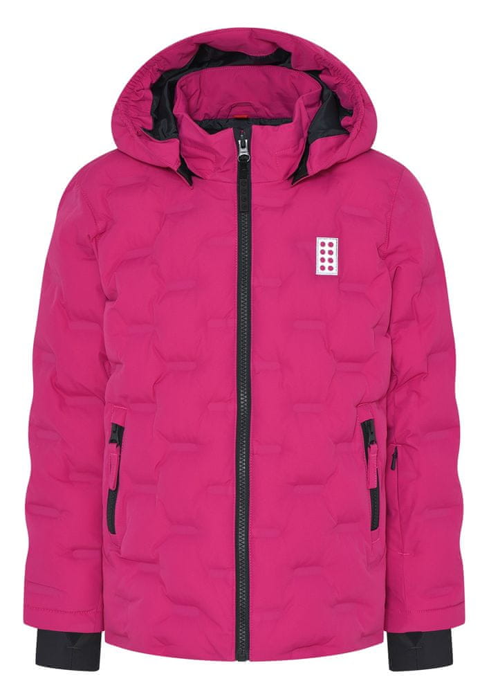 LEGO Wear dívčí lyžařská bunda Jipe LW-22879 růžová 128