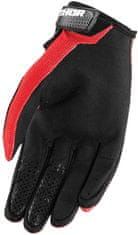 THOR rukavice SECTOR dětské černo-červené XS