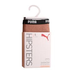 Puma 2PACK dámské kalhotky hnědé (603032001 013) - velikost S