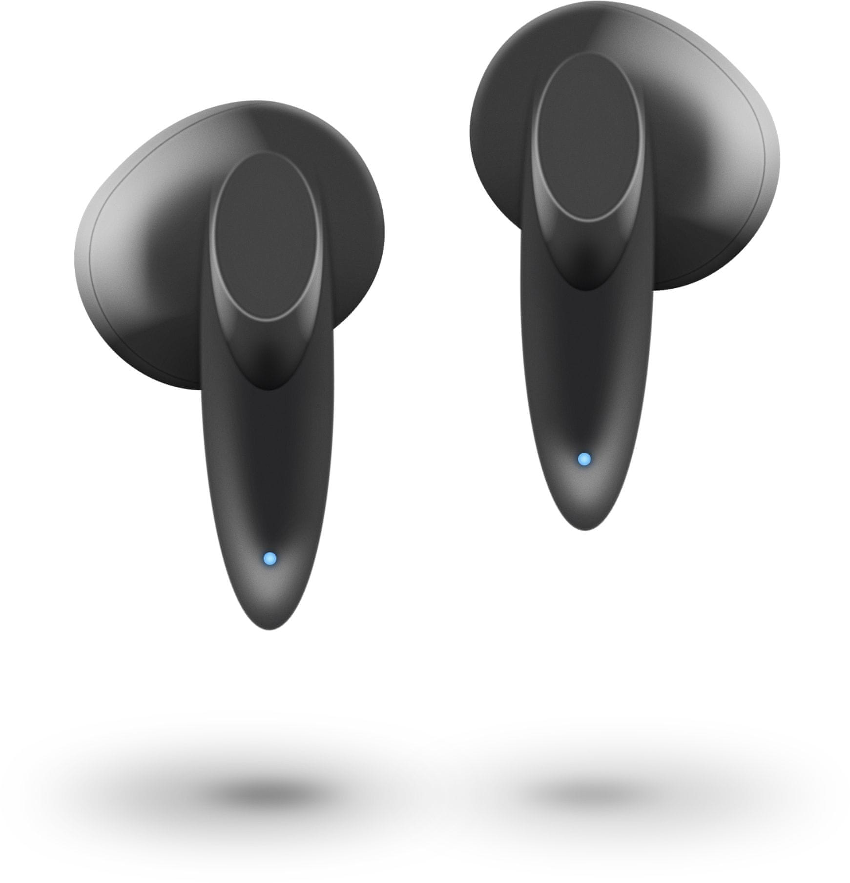  slúchadlá do uší sencor sep 530bt tws skvelý zvuk pohodové počúvanie dobrá výdrž nabíjací box dotykové ovládanie 