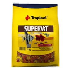 TROPICAL Krmivo pro akvarijní ryby Supervit 1kg vločky