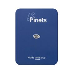 Pinets® Ozdobný špendlík stříbrné kávové zrno