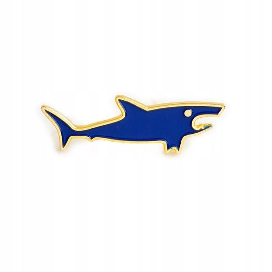 Pinets® Ozdobný špendlík žralok modrý