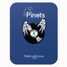 Pinets® Ozdobný špendlík vinyl kostrové ruce