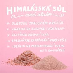 GRIZLY Himálajská sůl růžová jemná 1000 g