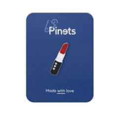 Pinets® Ozdobný špendlík červená rtěnka